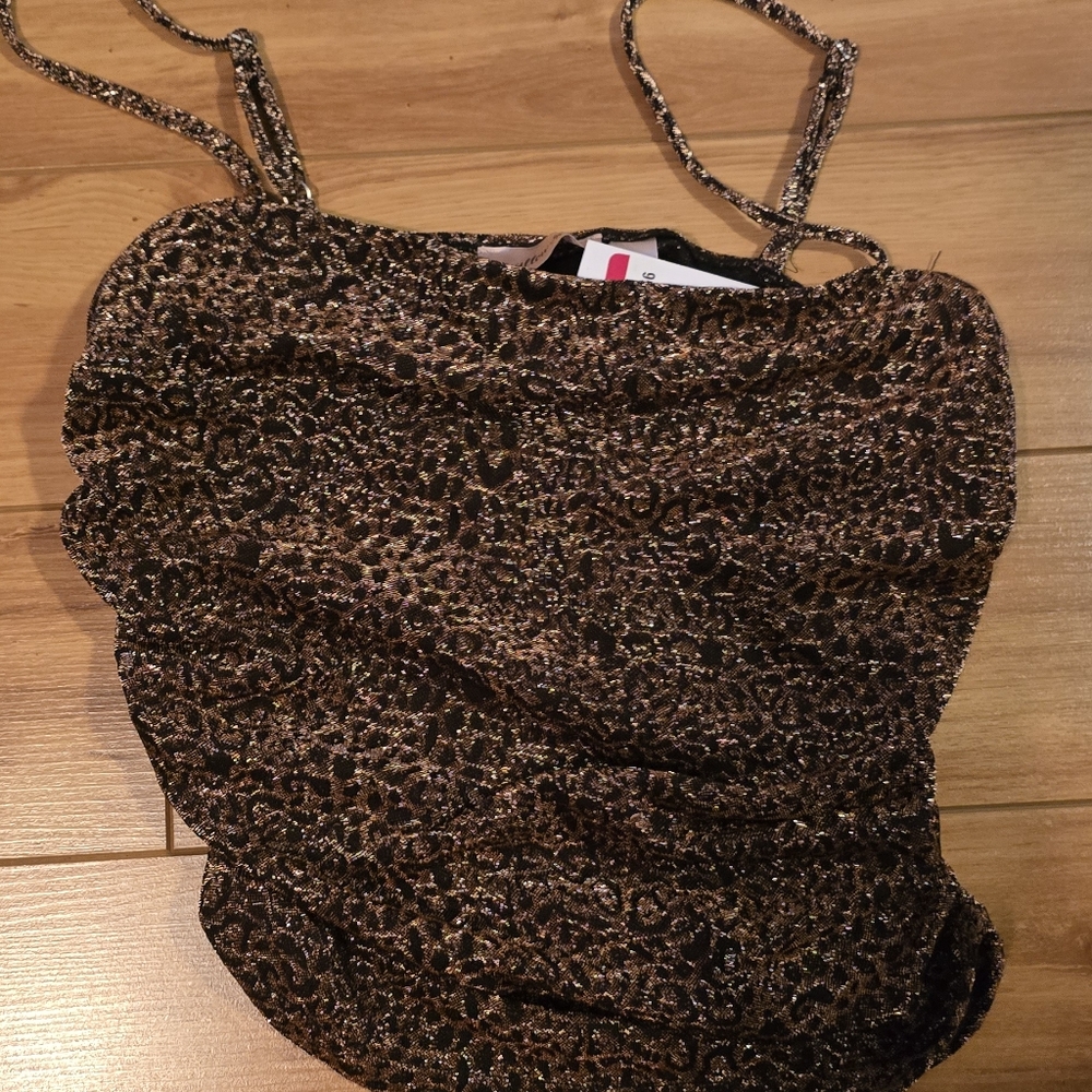 Leopard Print Women's Tank Top